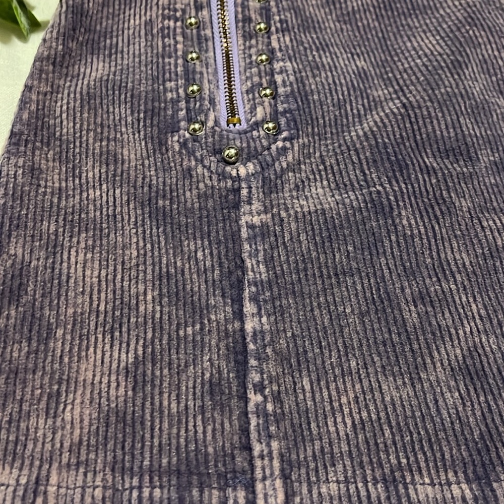 POL Purple washed Mini Skirt - Picture 4 of 4